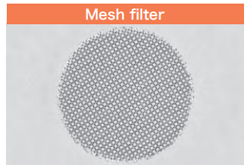 Mesh ﬁlter
